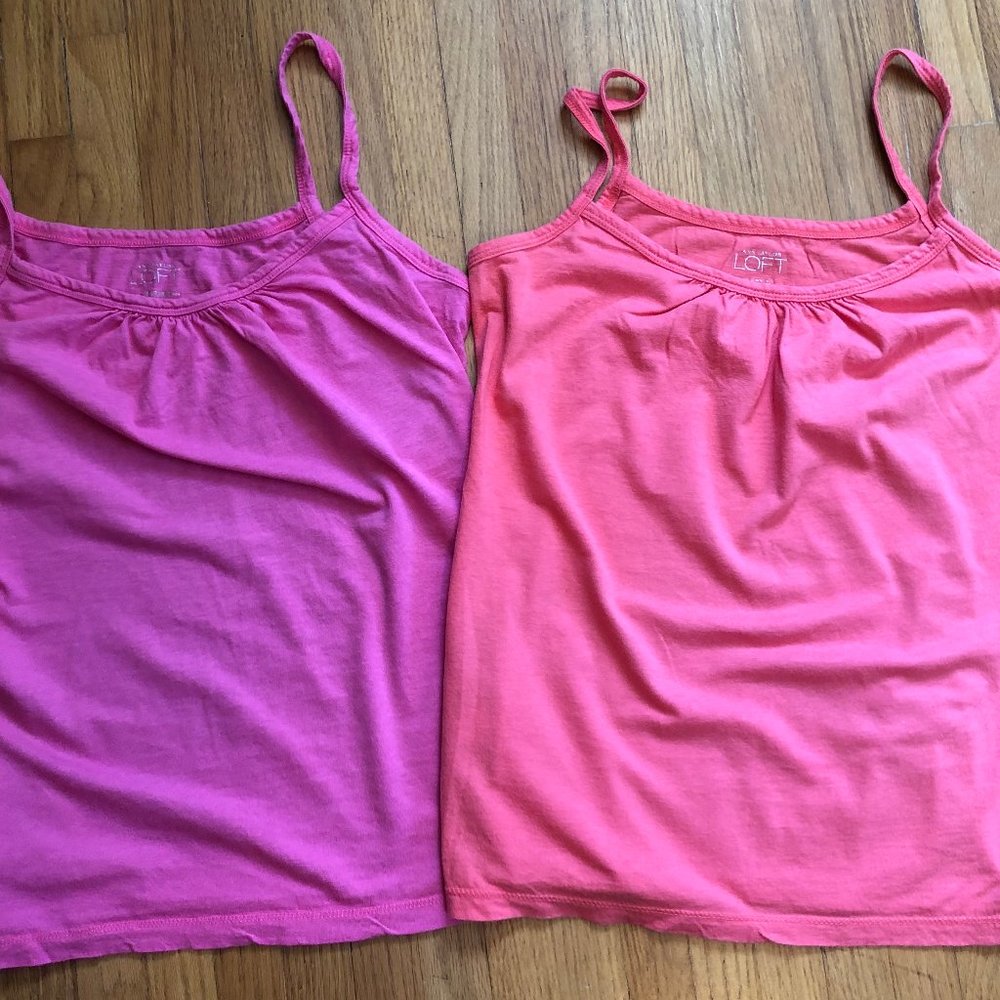Ann Taylor LOFT Tank Tops